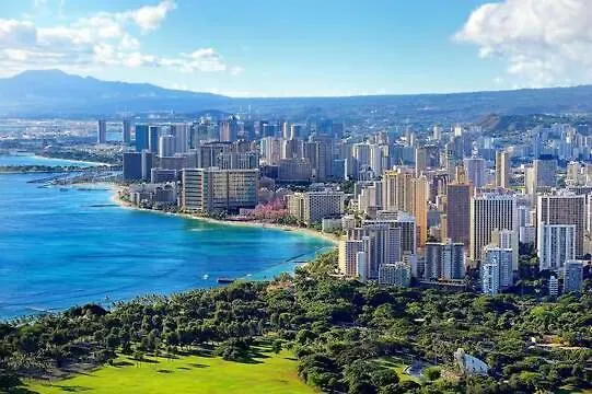 Spacious 14Th Floor Corner Suite, Partial Diamond Head And Ocean Views With Free Parking! Honolulu 0*,